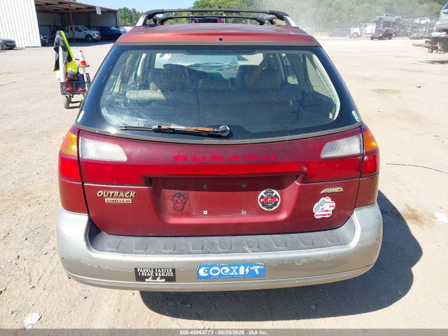 Aukcja sprzedaży 2002 Subaru Outback Limited, vin: 4S3BH686X27642118, numer aukcji: 45963772