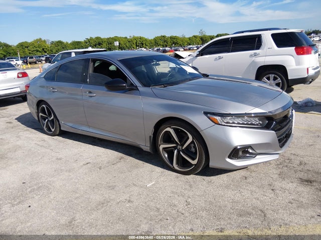 45963840 :رقم المزاد ، 1HGCV1F34NA067306 vin ، 2022 Honda Accord Sport مزاد بيع