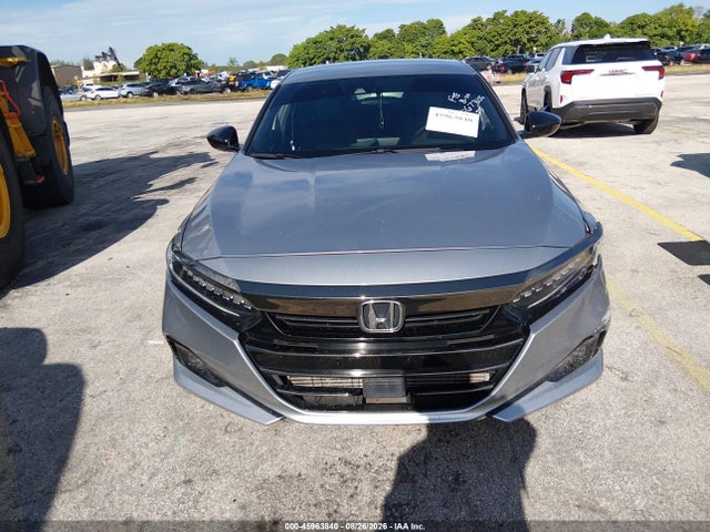 45963840 :رقم المزاد ، 1HGCV1F34NA067306 vin ، 2022 Honda Accord Sport مزاد بيع