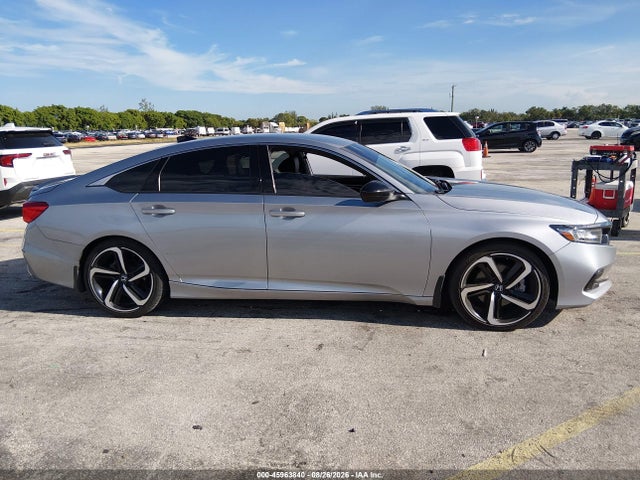 45963840 :رقم المزاد ، 1HGCV1F34NA067306 vin ، 2022 Honda Accord Sport مزاد بيع