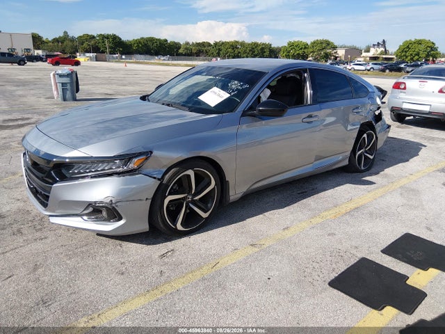 45963840 :رقم المزاد ، 1HGCV1F34NA067306 vin ، 2022 Honda Accord Sport مزاد بيع