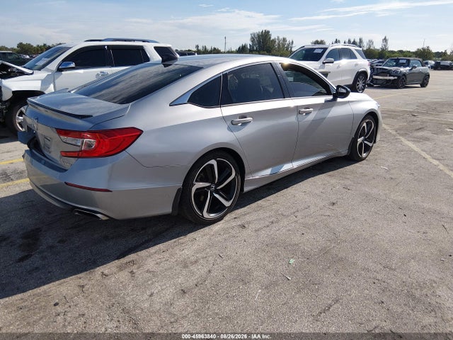 45963840 :رقم المزاد ، 1HGCV1F34NA067306 vin ، 2022 Honda Accord Sport مزاد بيع
