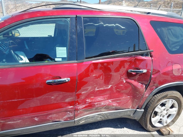 45963856 :رقم المزاد ، 1GKKRPED9BJ144196 vin ، 2011 Gmc Acadia Sle مزاد بيع