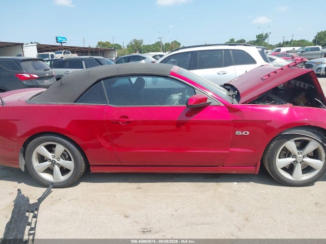 45963874 :رقم المزاد ، 1ZVBP8FF7D5200927 vin ، 2013 Ford Mustang Gt مزاد بيع