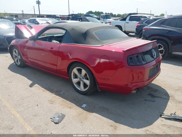 45963874 :رقم المزاد ، 1ZVBP8FF7D5200927 vin ، 2013 Ford Mustang Gt مزاد بيع