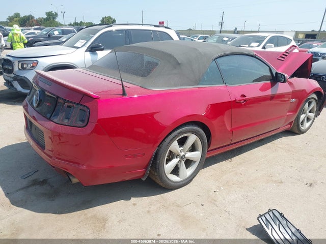 45963874 :رقم المزاد ، 1ZVBP8FF7D5200927 vin ، 2013 Ford Mustang Gt مزاد بيع