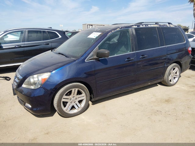 2006 Honda Odyssey Touring მანქანა იყიდება აუქციონზე, vin: 5FNRL38846B045530, აუქციონის ნომერი: 45963906