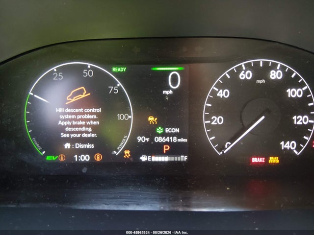 45963924 :رقم المزاد ، 5J6RS6H91PL006044 vin ، 2023 Honda Cr-v Hybrid Sport Touring مزاد بيع
