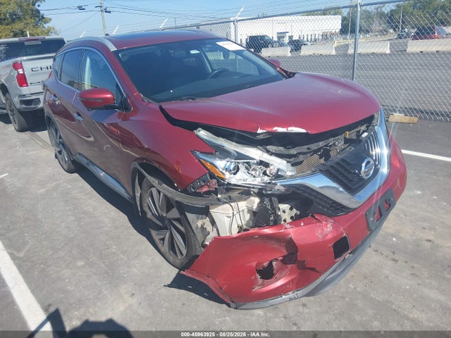45963925 :رقم المزاد ، 5N1AZ2MG9GN153398 vin ، 2016 Nissan Murano Platinum مزاد بيع
