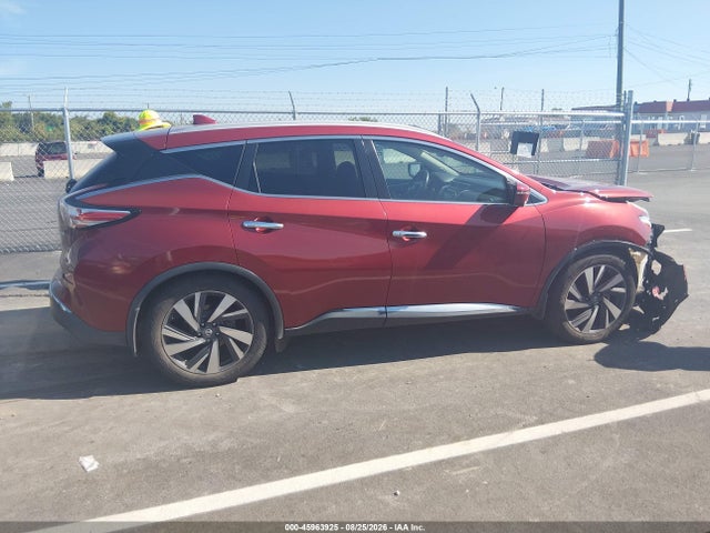 Продаж на аукціоні авто 2016 Nissan Murano Platinum, vin: 5N1AZ2MG9GN153398, номер лоту: 45963925