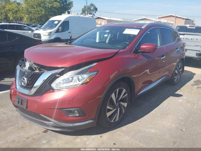 Продаж на аукціоні авто 2016 Nissan Murano Platinum, vin: 5N1AZ2MG9GN153398, номер лоту: 45963925