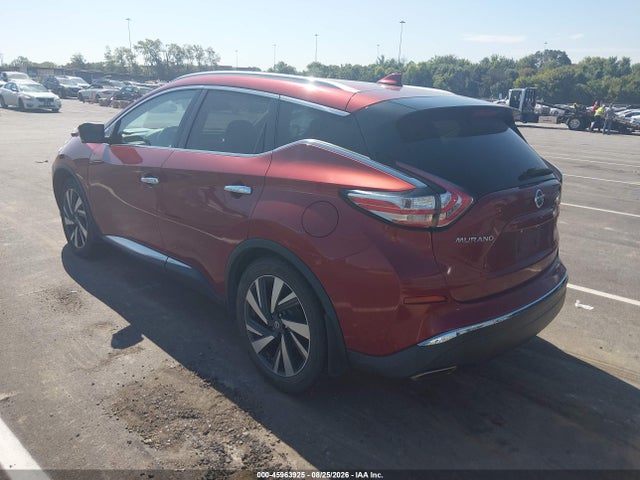 Продаж на аукціоні авто 2016 Nissan Murano Platinum, vin: 5N1AZ2MG9GN153398, номер лоту: 45963925