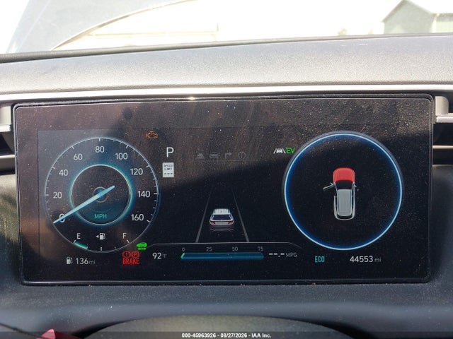 Продаж на аукціоні авто 2022 Hyundai Tucson Hybrid Limited, vin: KM8JECA15NU068210, номер лоту: 45963926
