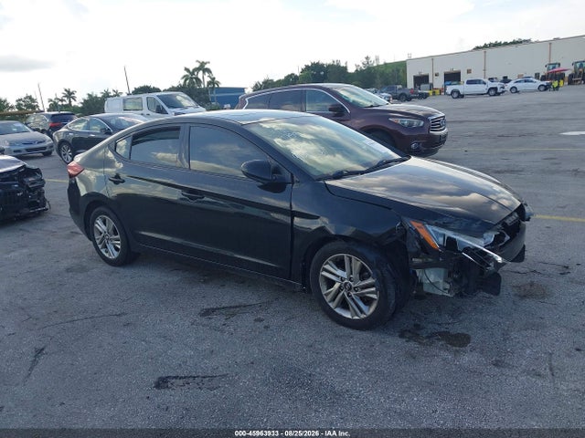 2019 Hyundai Elantra Value Edition მანქანა იყიდება აუქციონზე, vin: 5NPD84LF5KH478759, აუქციონის ნომერი: 45963933