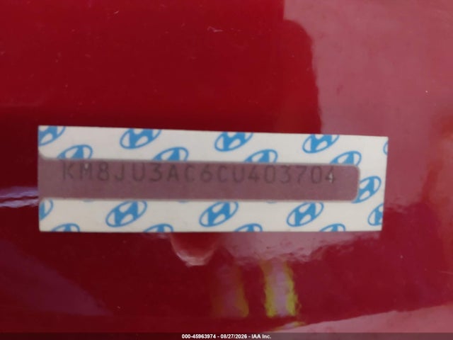 Aukcja sprzedaży 2012 Hyundai Tucson Limited, vin: KM8JU3AC6CU403704, numer aukcji: 45963974