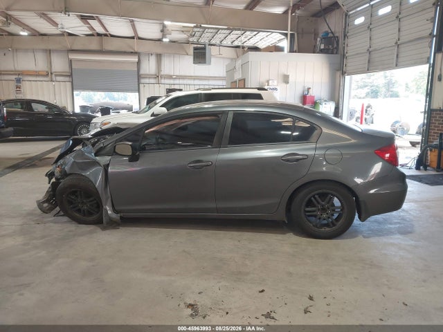 2012 Honda Civic Lx მანქანა იყიდება აუქციონზე, vin: 19XFB2F56CE097672, აუქციონის ნომერი: 45963993