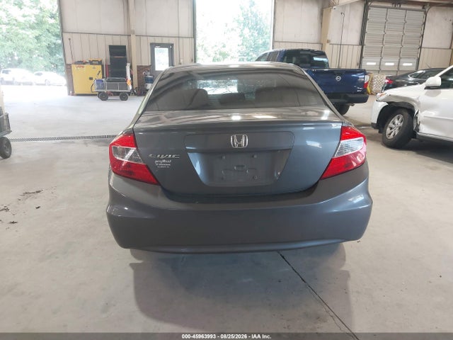 2012 Honda Civic Lx მანქანა იყიდება აუქციონზე, vin: 19XFB2F56CE097672, აუქციონის ნომერი: 45963993