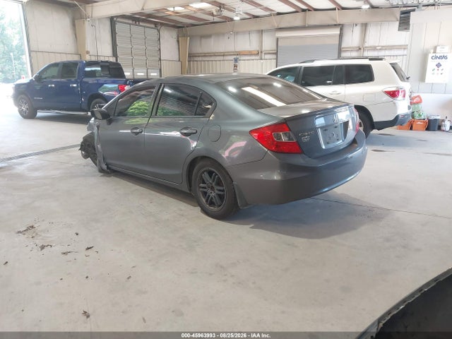 2012 Honda Civic Lx მანქანა იყიდება აუქციონზე, vin: 19XFB2F56CE097672, აუქციონის ნომერი: 45963993