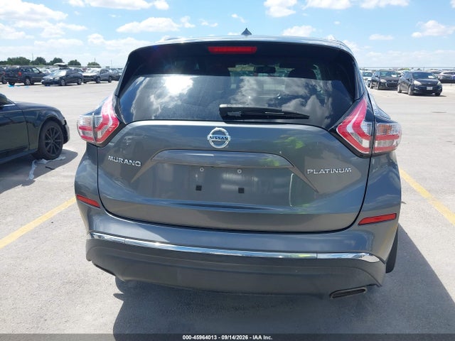 Продаж на аукціоні авто 2015 Nissan Murano Platinum, vin: 5N1AZ2MG8FN286782, номер лоту: 45964013