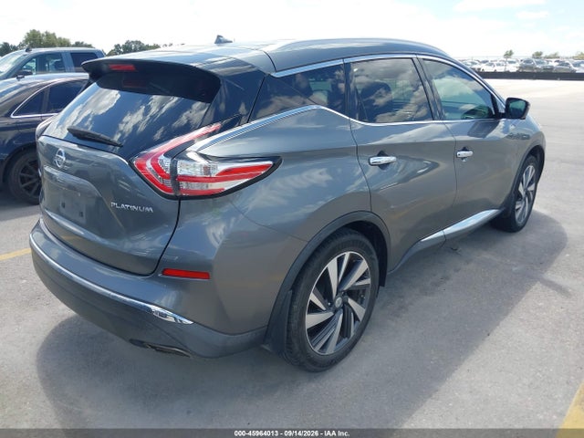 Продаж на аукціоні авто 2015 Nissan Murano Platinum, vin: 5N1AZ2MG8FN286782, номер лоту: 45964013