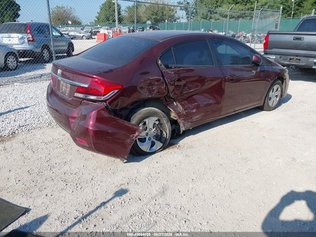 Продажа на аукционе авто 2013 Honda Civic Lx, vin: 19XFB2F54DE225831, номер лота: 45964029