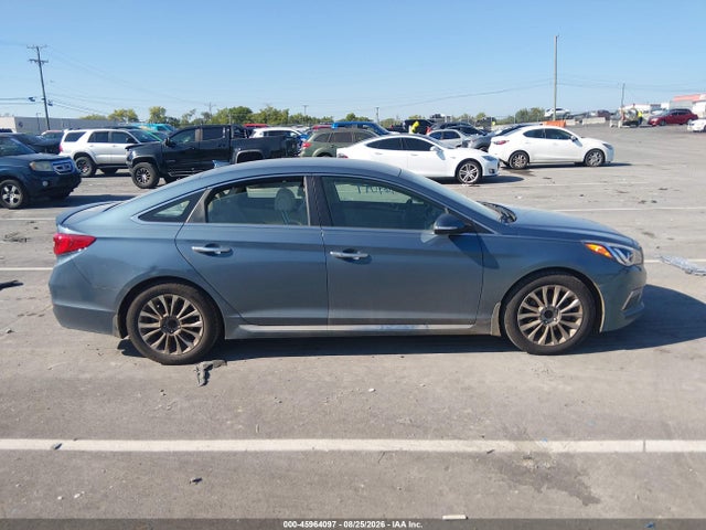 2015 Hyundai Sonata Limited მანქანა იყიდება აუქციონზე, vin: 5NPE34AF0FH163802, აუქციონის ნომერი: 45964097
