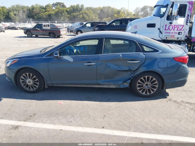 2015 Hyundai Sonata Limited მანქანა იყიდება აუქციონზე, vin: 5NPE34AF0FH163802, აუქციონის ნომერი: 45964097