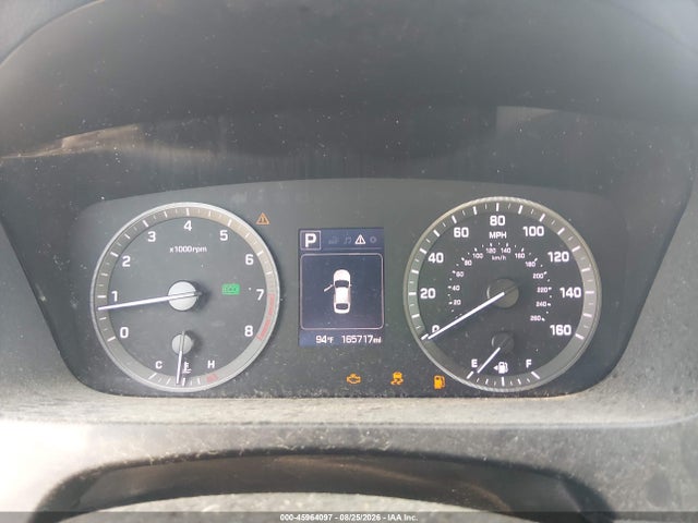 2015 Hyundai Sonata Limited მანქანა იყიდება აუქციონზე, vin: 5NPE34AF0FH163802, აუქციონის ნომერი: 45964097