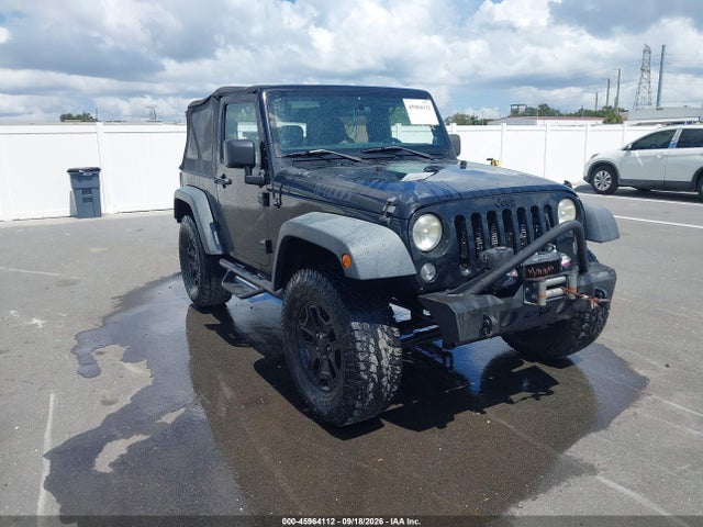 2014 Jeep Wrangler Willys Wheeler მანქანა იყიდება აუქციონზე, vin: 1C4AJWAG9EL223904, აუქციონის ნომერი: 45964112