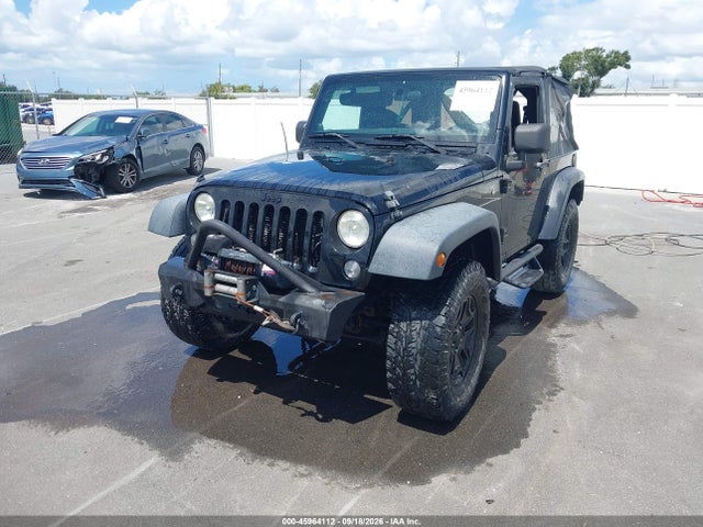 2014 Jeep Wrangler Willys Wheeler მანქანა იყიდება აუქციონზე, vin: 1C4AJWAG9EL223904, აუქციონის ნომერი: 45964112