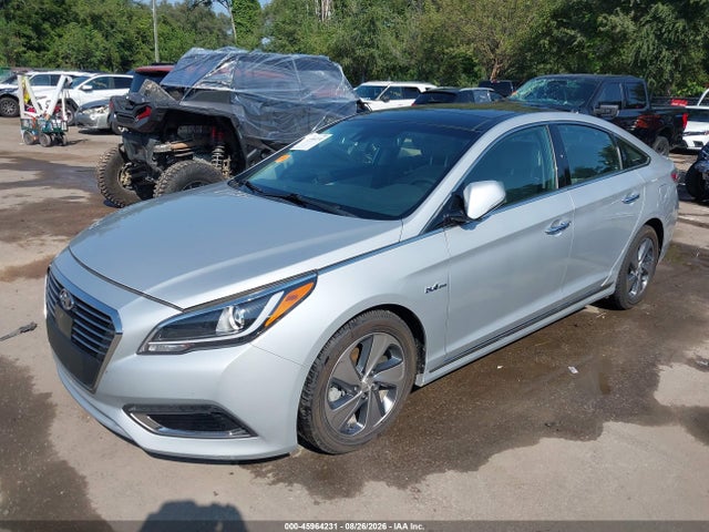 45964231 :رقم المزاد ، KMHE34L37HA075614 vin ، 2017 Hyundai Sonata Hybrid Limited مزاد بيع