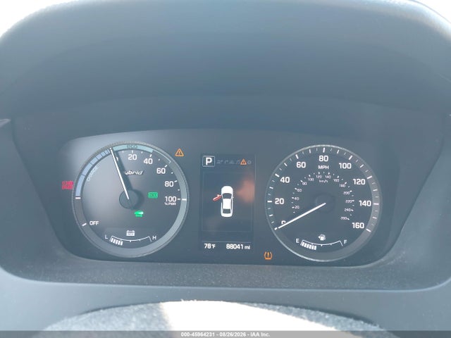 45964231 :رقم المزاد ، KMHE34L37HA075614 vin ، 2017 Hyundai Sonata Hybrid Limited مزاد بيع