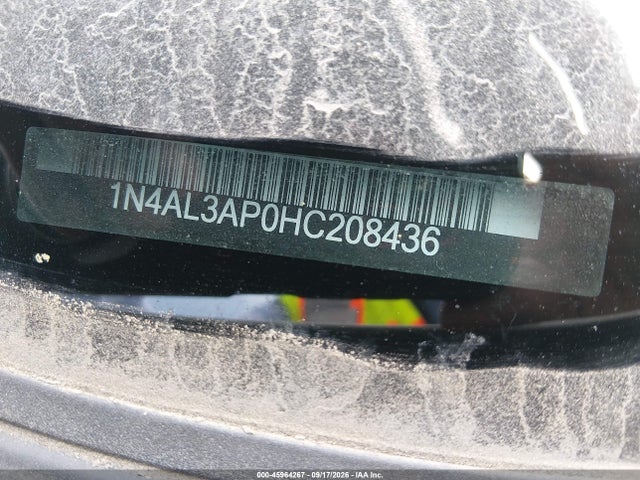 Nissan Altima 2.5 Sv 2017 1N4AL3AP0HC208436 Image 9