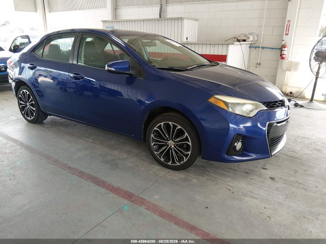 Продажа на аукционе авто 2015 Toyota Corolla S Plus, vin: 2T1BURHE1FC244787, номер лота: 45964280