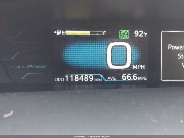 JTDKARFP0K3108389 Toyota Prius Prime Premium
