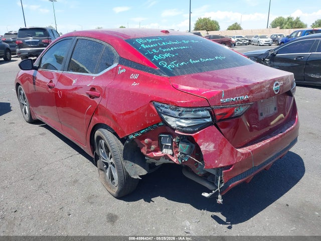 45964347 :رقم المزاد ، 3N1AB8CV4PY245195 vin ، 2023 Nissan Sentra Sv Xtronic Cvt مزاد بيع