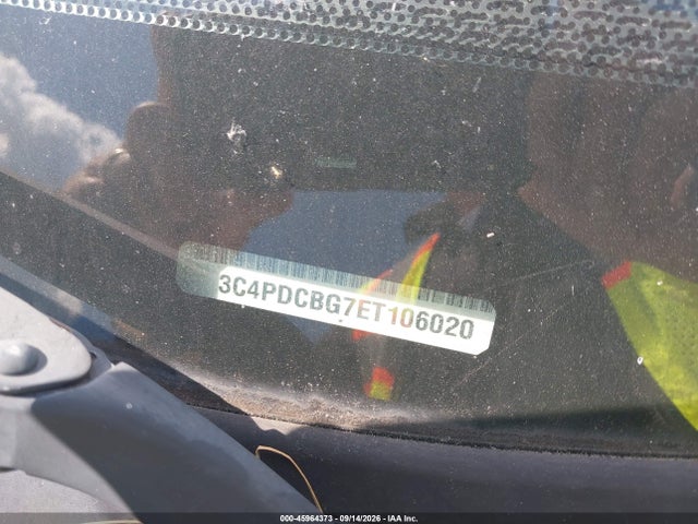 2014 Dodge Journey Sxt მანქანა იყიდება აუქციონზე, vin: 3C4PDCBG7ET106020, აუქციონის ნომერი: 45964373