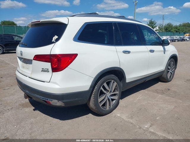 2016 Honda Pilot Elite მანქანა იყიდება აუქციონზე, vin: 5FNYF6H01GB014980, აუქციონის ნომერი: 45964387