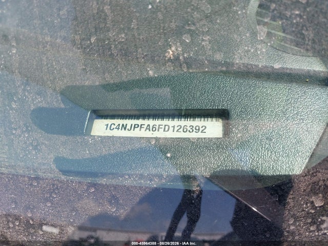 Aukcja sprzedaży 2015 Jeep Patriot High Altitude Edition, vin: 1C4NJPFA6FD126392, numer aukcji: 45964388