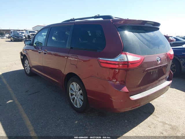 Продаж на аукціоні авто 2017 Toyota Sienna Xle 7 Passenger, vin: 5TDDZ3DCXHS151868, номер лоту: 45964391