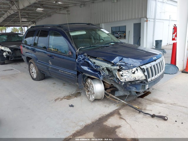 2004 Jeep Grand Cherokee Limited მანქანა იყიდება აუქციონზე, vin: 1J4GW58N44C281258, აუქციონის ნომერი: 45964436