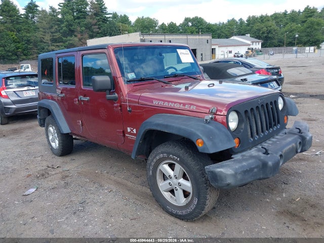 Продаж на аукціоні авто 2008 Jeep Wrangler Unlimited X, vin: 1J4GA39198L504057, номер лоту: 45964443