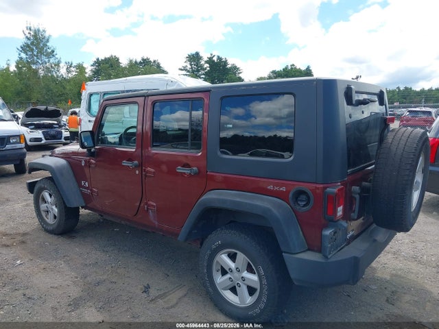 Продаж на аукціоні авто 2008 Jeep Wrangler Unlimited X, vin: 1J4GA39198L504057, номер лоту: 45964443