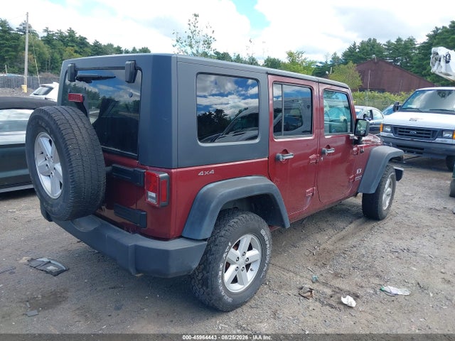 Продаж на аукціоні авто 2008 Jeep Wrangler Unlimited X, vin: 1J4GA39198L504057, номер лоту: 45964443