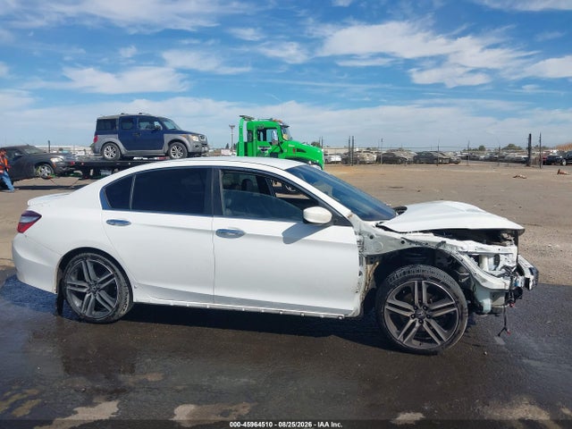 2017 Honda Accord Sport მანქანა იყიდება აუქციონზე, vin: 1HGCR2F68HA054356, აუქციონის ნომერი: 45964510
