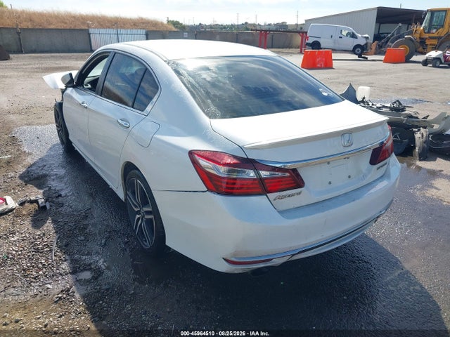 2017 Honda Accord Sport მანქანა იყიდება აუქციონზე, vin: 1HGCR2F68HA054356, აუქციონის ნომერი: 45964510
