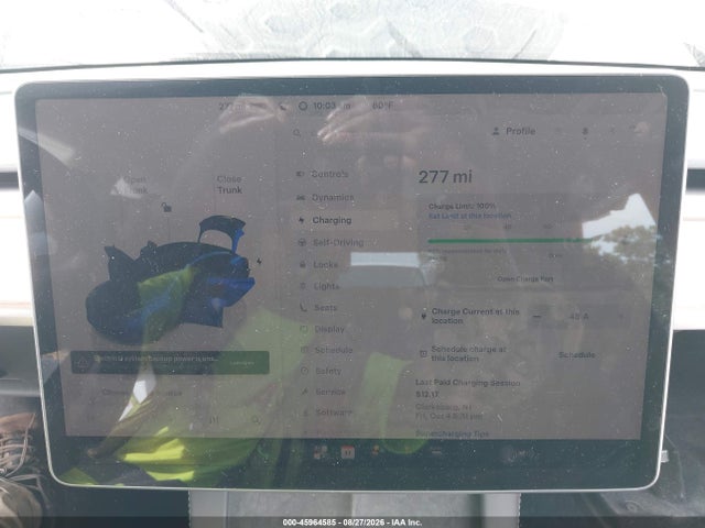 Продаж на аукціоні авто 2023 Tesla Model 3 Long Range Dual Motor All-wheel Drive, vin: 5YJ3E1EB5PF593753, номер лоту: 45964585