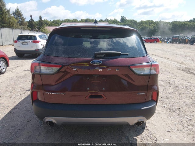 45964610 :رقم المزاد ، 1FMCU9DZ2MUA16936 vin ، 2021 Ford Escape Titanium Hybrid مزاد بيع