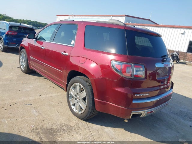 Продажа на аукционе авто 2015 Gmc Acadia Denali, vin: 1GKKVTKD1FJ261107, номер лота: 45964623