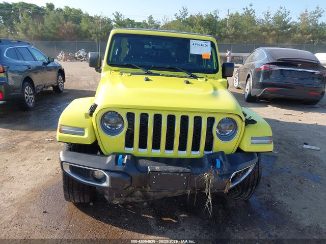 2023 Jeep Wrangler 4xe Sahara 4x4 მანქანა იყიდება აუქციონზე, vin: 1C4JJXP63PW599245, აუქციონის ნომერი: 45964626